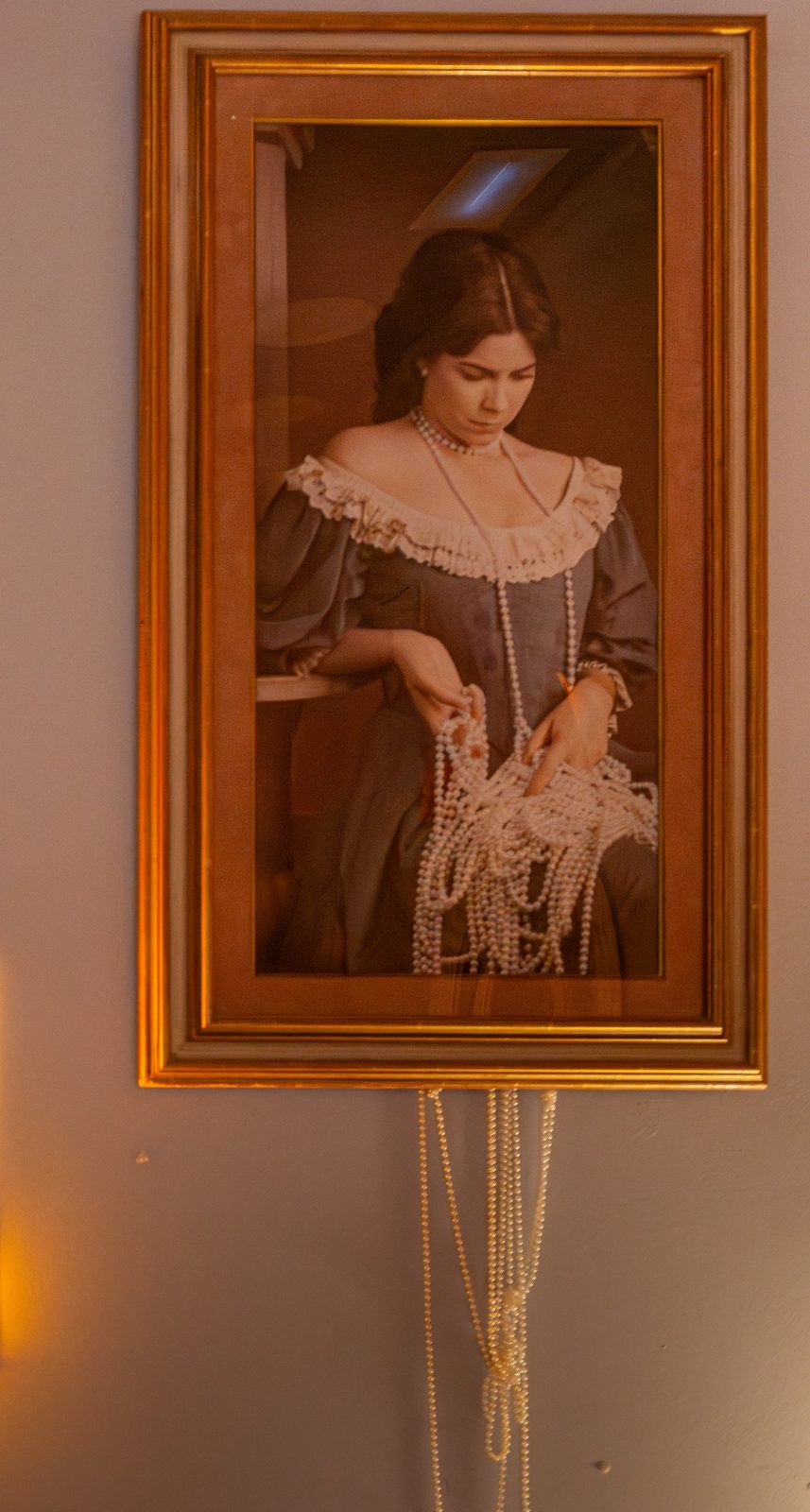 Detalle del interior del Little Conde, sala privada para eventos en Granada